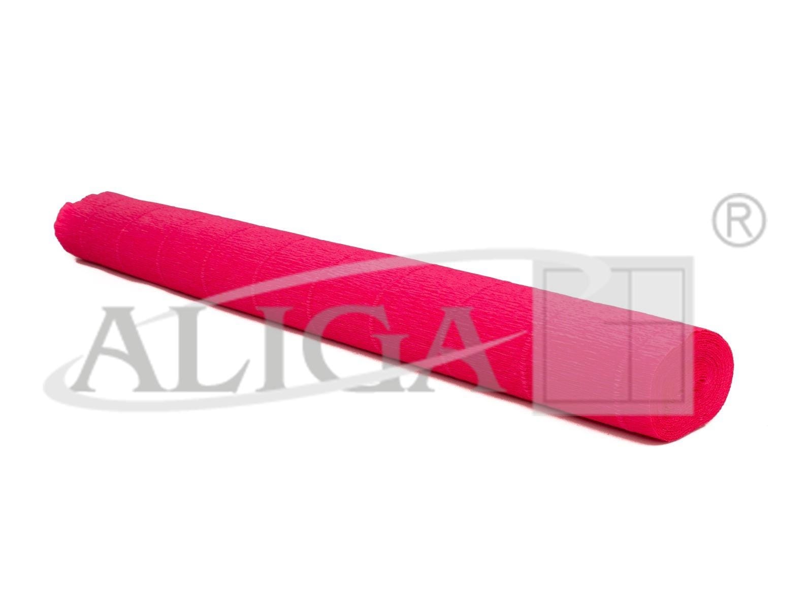 ali5102 KD-551 różowa krepina dekoracyjna *5102 - obrazek 1