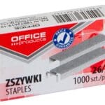 Zszywki OFFICE PRODUCTS, 26/6, 1000szt.