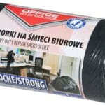 Worki na śmieci biurowe OFFICE PRODUCTS, mocne (LDPE), 35l, 50szt., czarne