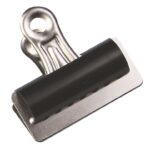 Klipy do akt Q-CONNECT, 70mm, 10szt., czarne