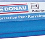 Korektor w piórze DONAU, metalowa końcówka, 10ml (opakowanie 12 szt.)