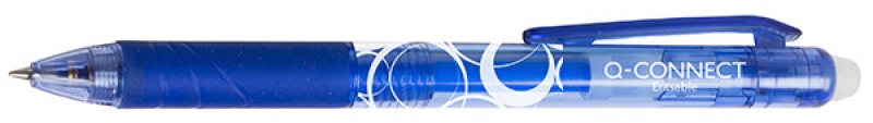 107211-69542-dlugopis_automatyczny_q_connect_1_0mm_wymazyw-800w Długopis automatyczny Q-CONNECT , 1,0mm, wymazywalny, niebieski - obrazek 1