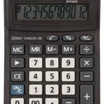 Kalkulator biurowy CITIZEN CMB1201-BK Business Line, 12-cyfrowy, 137x102mm, czarny