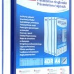 Segregator ofertowy DONAU, PP, A4/4RD/16, niebieski