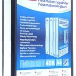 Segregator ofertowy DONAU, PP, A4/4RD/20, czarny