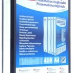 Segregator ofertowy DONAU, PP, A4/4RD/25, czarny