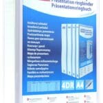 Segregator ofertowy DONAU, PP, A4/4RD/25, biały