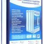 Segregator ofertowy DONAU, PP, A4/4RD/25, niebieski