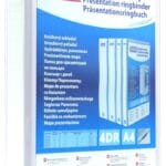 Segregator ofertowy DONAU, PP, A4/4RD/30, biały