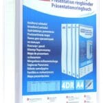Segregator ofertowy DONAU, PP, A4/4RD/50, biały