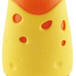 Temperówka KEYROAD Cheese, plastikowa, podwójna, z pojemnikiem, pakowane na displayu, mix kolorów (opakowanie 12 szt.)