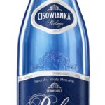 Woda CISOWIANKA Perlage, musująca, butelka szklana, 0,3l (opakowanie 24 szt.)