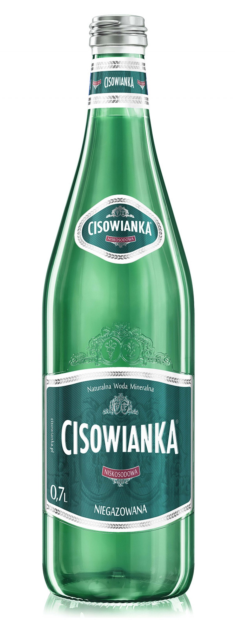 112032-71896-woda_cisowianka_classique_niegazowana_butelka-800w Woda CISOWIANKA Classique, niegazowana, butelka szklana, 0,7l (opakowanie 12 szt.) - obrazek 1