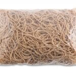 Gumki recepturki OFFICE PRODUCTS, średnica 100mm, 1,5x1,5mm, 60% kauczuku, 1000g, zgrzewka, naturalne