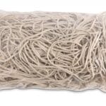 Gumki recepturki OFFICE PRODUCTS, średnica 130mm, 1,5x3mm, 60% kauczuku, 1000g, zgrzewka, białe