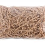 Gumki recepturki OFFICE PRODUCTS, średnica 130mm, 1,5x3mm, 60% kauczuku, 1000g, zgrzewka, naturalne