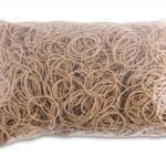 Gumki recepturki OFFICE PRODUCTS, średnica 40mm, 1,5x1,5mm, 60% kauczuku, 1000g, zgrzewka, naturalne