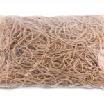 Gumki recepturki OFFICE PRODUCTS, średnica 80mm, 1,5x1,5mm, 60% kauczuku, 1000g, zgrzewka, naturalne