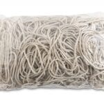 Gumki recepturki OFFICE PRODUCTS, średnica 80mm, 1,5x3mm, 60% kauczuku, 1000g, zgrzewka, białe