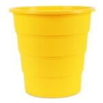 Kosz na śmieci OFFICE PRODUCTS, pełny, 16l, żółty
