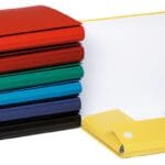 Teczka z rzepem OFFICE PRODUCTS, PP, A4/4cm, 3-skrz., mix kolorów (opakowanie 11 szt.)