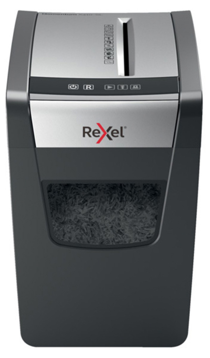 120013-75703-niszczarka_rexel_momentum_x410_sl_slimline_ko-800w Niszczarka Rexel Momentum X410-SL Slimline, konfetti, P-4, 10 kart., 23l, czarna - obrazek 1