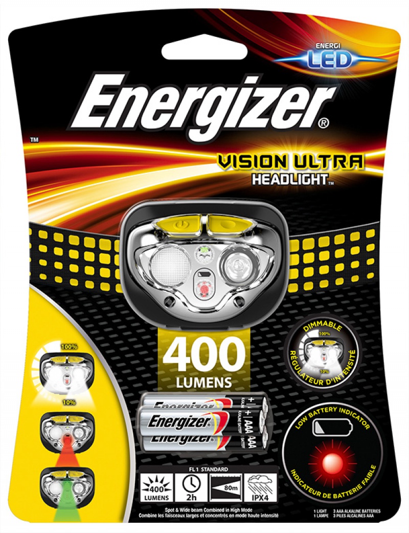 128344-132783-latarka_czolowa_energizer_vision_ultra_headl-800w Latarka czołowa ENERGIZER Vision Ultra Headlight + 3szt. baterii AAA, żółta - obrazek 1