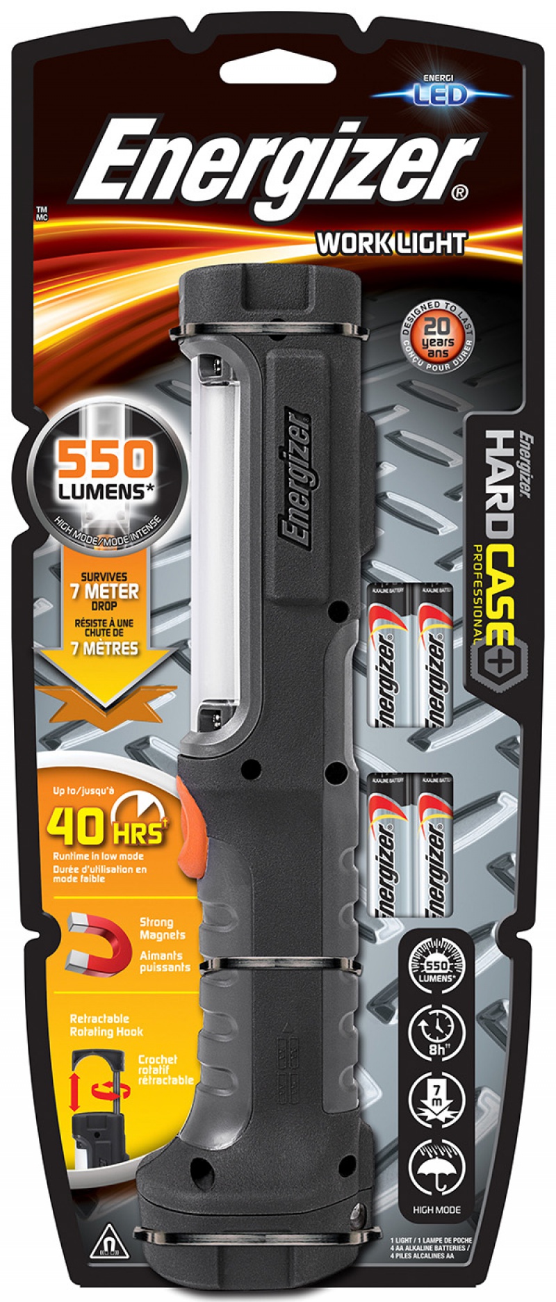 128351-132790-latarka_energizer_hard_case_pro_work_4szt_ba-800w Latarka ENERGIZER Hard Case Pro Work + 4szt. baterii AA, czarna - obrazek 1
