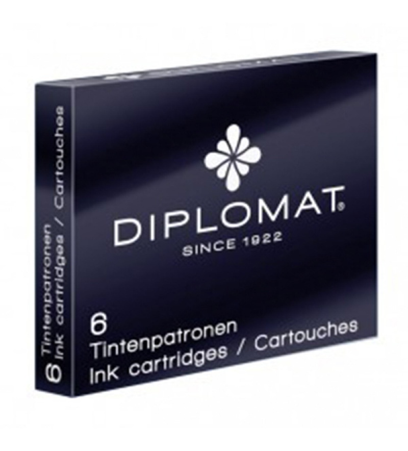 162703-159647-naboje_do_pior_diplomat_6szt_czarne-800w Naboje do piór DIPLOMAT, 6szt., czarne - obrazek 1