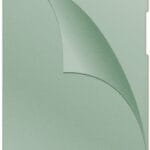 Obwoluta DONAU typu L, PP, A4, groszkowa, 120mikr., zielona (opakowanie 100 szt.)