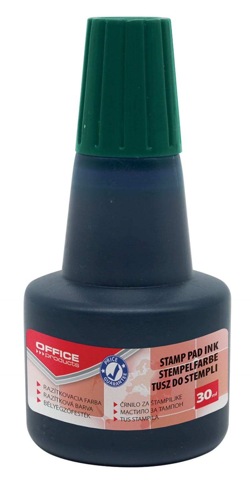 171116-166942-tusz_do_pieczatek_offfice_products_30ml_ziel-800w Tusz do pieczątek OFFFICE PRODUCTS, 30ml, zielony - obrazek 1