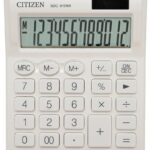 Kalkulator biurowy CITIZEN SDC-812NRWHE, 12-cyfrowy, 127x105mm, biały