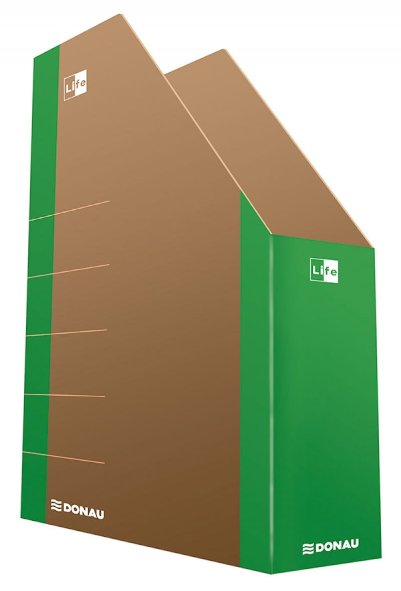 179005-172291-pojemnik_na_dokumenty_donau_life_karton_a4_z-800w Pojemnik na dokumenty DONAU Life, karton, A4, zielony - obrazek 1
