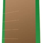 Clipboard DONAU Life, karton, A4, z klipsem, zielony