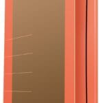 Teczka z gumką DONAU Life, Karton, A4, 500gsm, 3-skrz., pomarańczowy