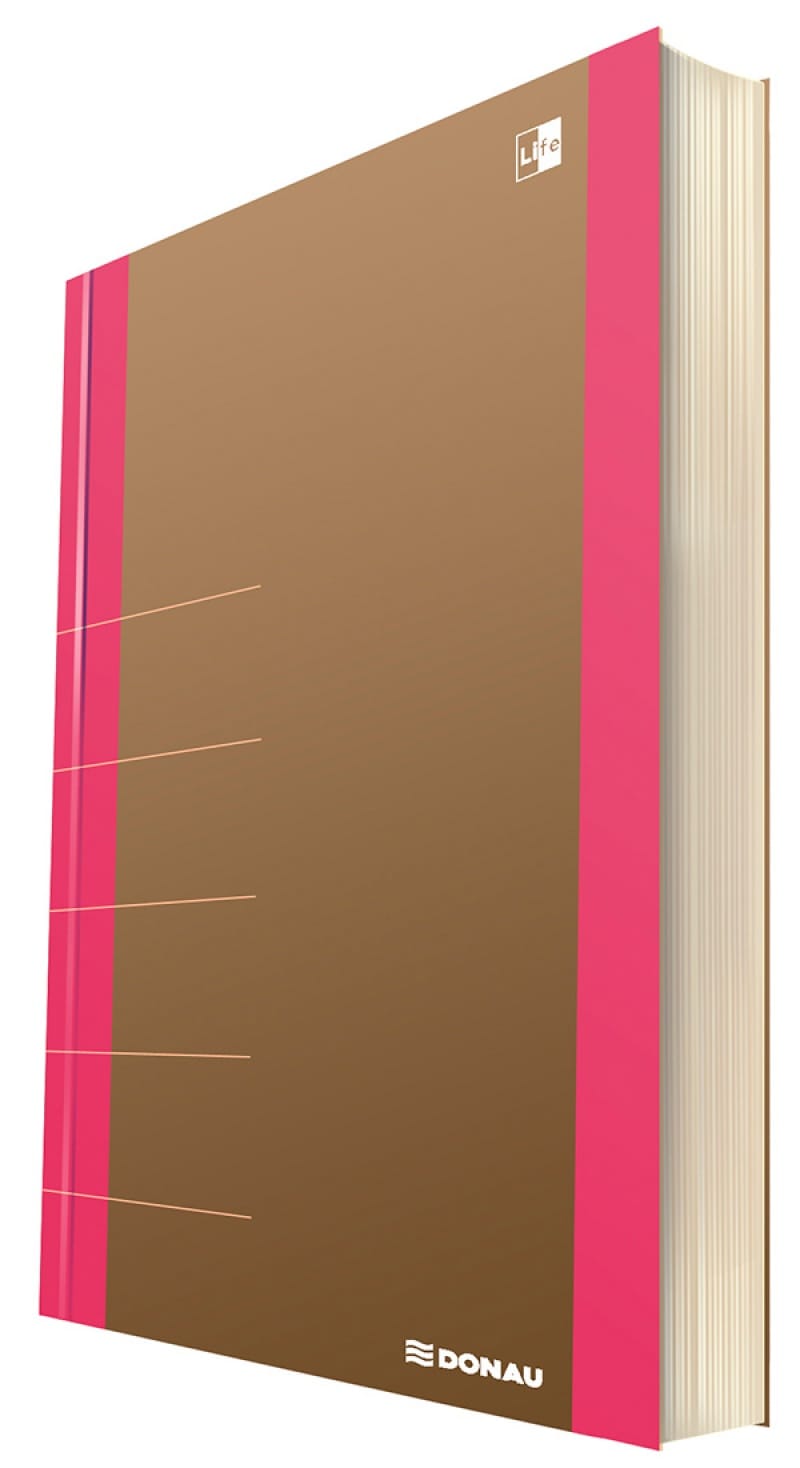 179032-172302-notatnik_donau_life_organizer_165x230mm_80_k-800w Notatnik DONAU Life, organizer, 165x230mm, 80 kart., różowy - obrazek 1