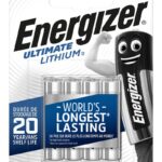 Bateria ENERGIZER Ultimate Lithium, AAA, L92, 1,5V, 4szt.