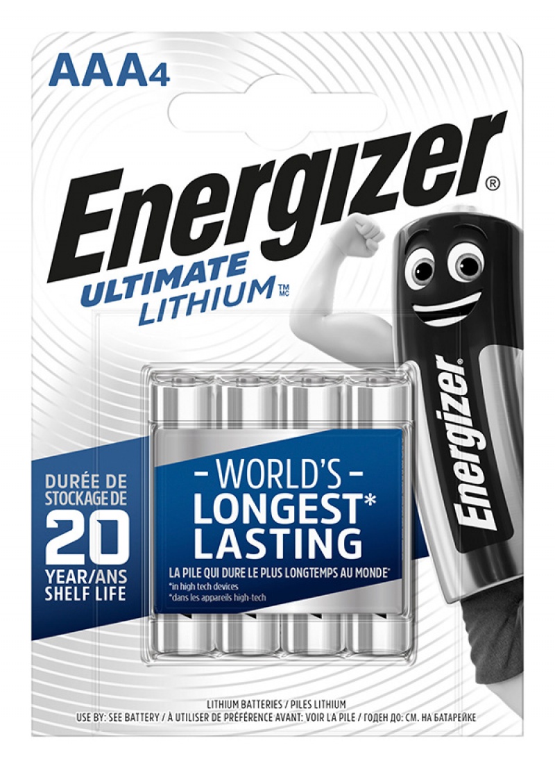 184672-24724-bateria_energizer_ultimate_lithium_aaa_l92_1_-800w Bateria ENERGIZER Ultimate Lithium, AAA, L92, 1,5V, 4szt. - obrazek 1