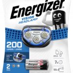 Latarka czołowa ENERGIZER Headlight Vision + 3szt. baterii AAA, niebieska