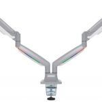 Uchwyt na monitor KENSINGTON SmartFit™ One-Touche, regulowane ramię, szary