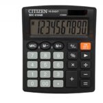Kalkulator biurowy CITIZEN SDC-810NR, 10-cyfrowy, 127x105mm, czarny