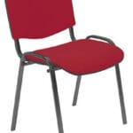 Krzesło konferencyjne OFFICE PRODUCTS Kos Premium, czerwone