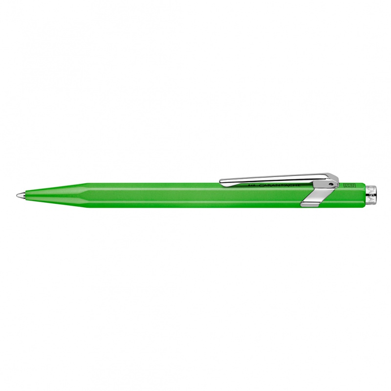 204040-207906-dlugopis_caran_d_ache_849_line_fluo_m_zielon-800w Długopis CARAN D'ACHE 849 Line Fluo, M, zielony - obrazek 1