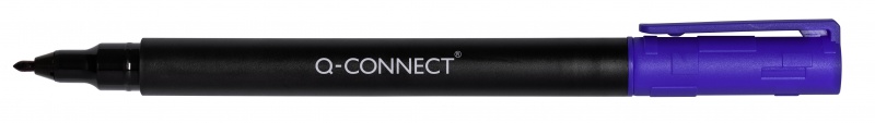 209587-209427-marker_do_plyt_cd_dvd_q_connect_f_0_6mm_lini-800w Marker do płyt CD/DVD Q-CONNECT, F, 0,6mm (linia), niebieski (opakowanie 10 szt.) - obrazek 1