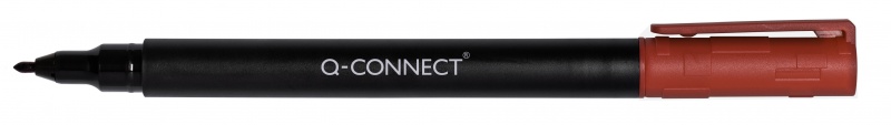 209588-209428-marker_do_plyt_cd_dvd_q_connect_f_0_6mm_lini-800w Marker do płyt CD/DVD Q-CONNECT, F, 0,6mm (linia), czerwony (opakowanie 10 szt.) - obrazek 1