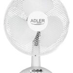 Wentylator ADLER AD 7303, biurkowy, śr. 30cm, 70W, biały