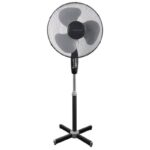 Wentylator ESPERANZA Hurricane, stojący, śr. 40cm, 50W, czarno-szary