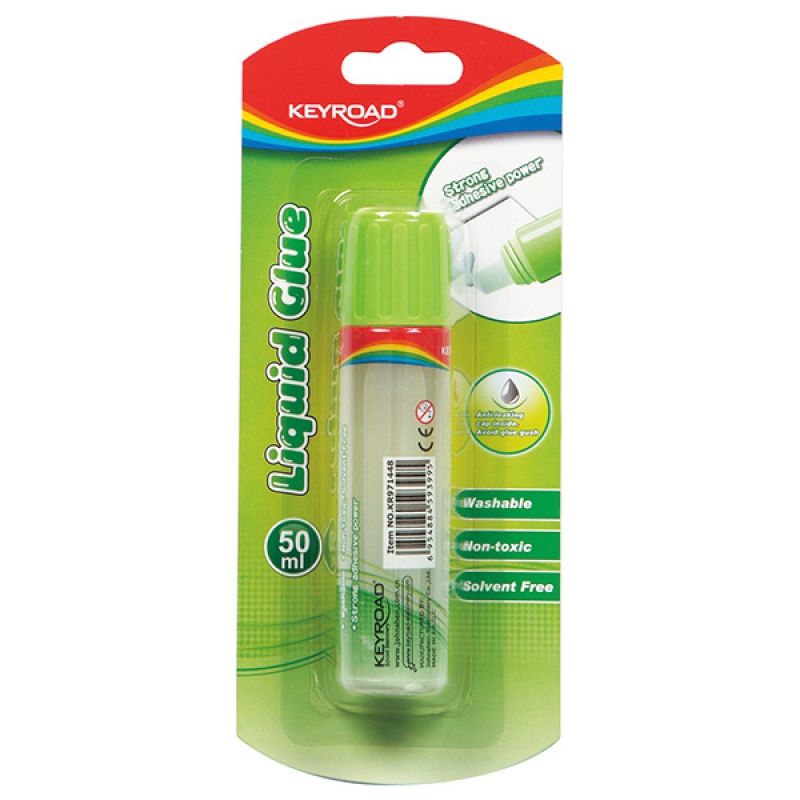 Klej w płynie KEYROAD, 50ml, blister - obrazek 1