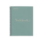 Kołonotatnik MIQUELRIUS NB-1 Emotions, A4, w kratkę, 80 kart., 80g, ekoniebieski