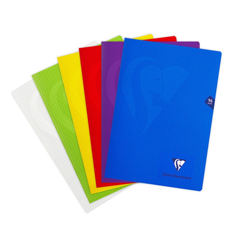 234492-218851-zeszyt_clairefontaine_mimesys_w_kratke_48_ka-800w Zeszyt CLAIREFONTAINE Mimesys, w kratkę, 48 kart., 21x29,7cm, mix kolorów - obrazek 1